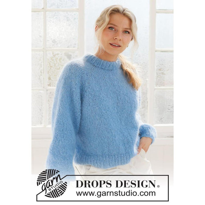 Blueberry Cream Sweater Strickanleitung - Drops Design (PDF) bei bei Lieblingsgarn