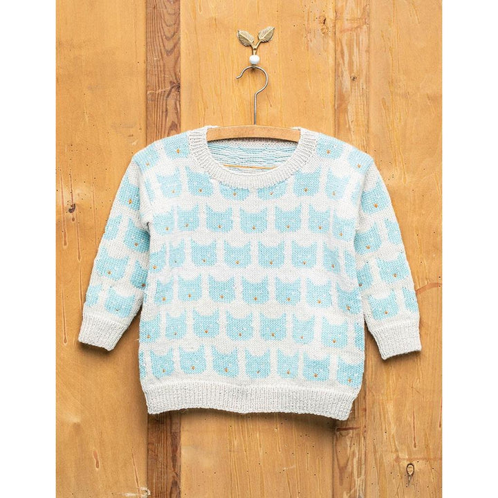 Katzen-Pullover Strickanleitung - Sandnes Garn / Olaug Beate Bjelland (PDF) bei Lieblingsgarn
