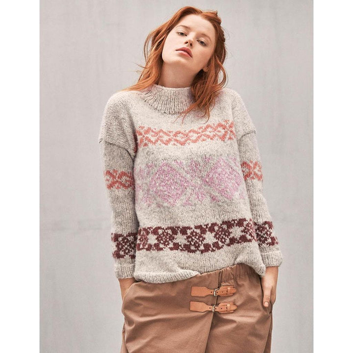 Inka-Pullover Strickanleitung - Sandnes Garn / Olaug Beate Bjelland (PDF)