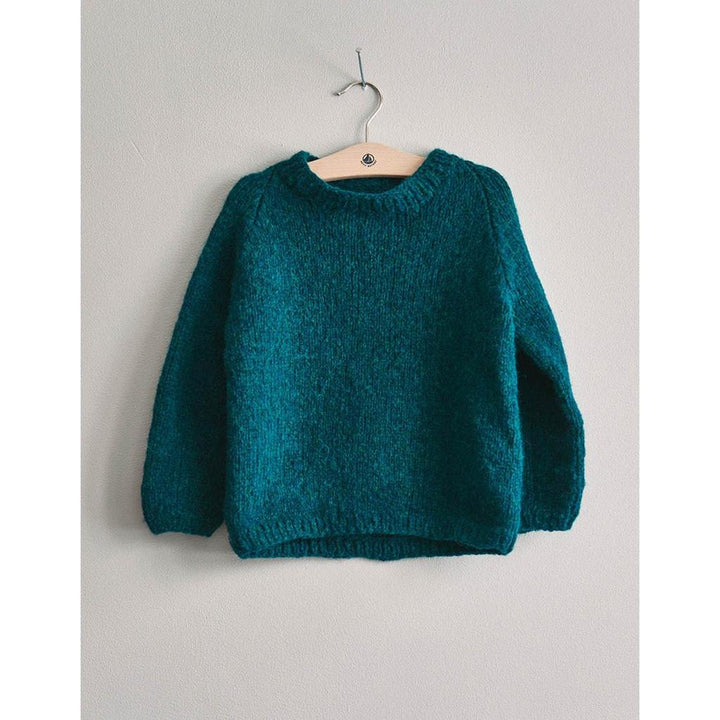 Einfacher Raglan-Pullover Strickanleitung - Sandnes Garn / Åsa Christiansen (PDF) bei bei Lieblingsgarn