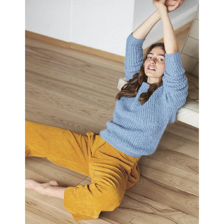 Tulpen-Pullover Strickanleitung - Sandnes Garn / Liv Stangeland (PDF) bei Lieblingsgarn