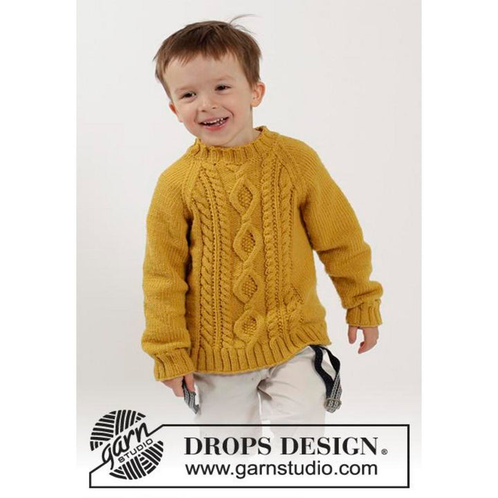 Lucky Jack Kinderpullover Strickanleitung - Drops Design (PDF) bei Lieblingsgarn