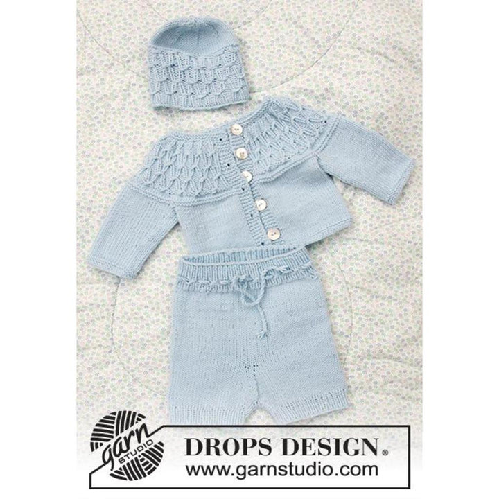 Stroll in the Park Jacke Strickanleitung - Drops Design (PDF) bei bei Lieblingsgarn