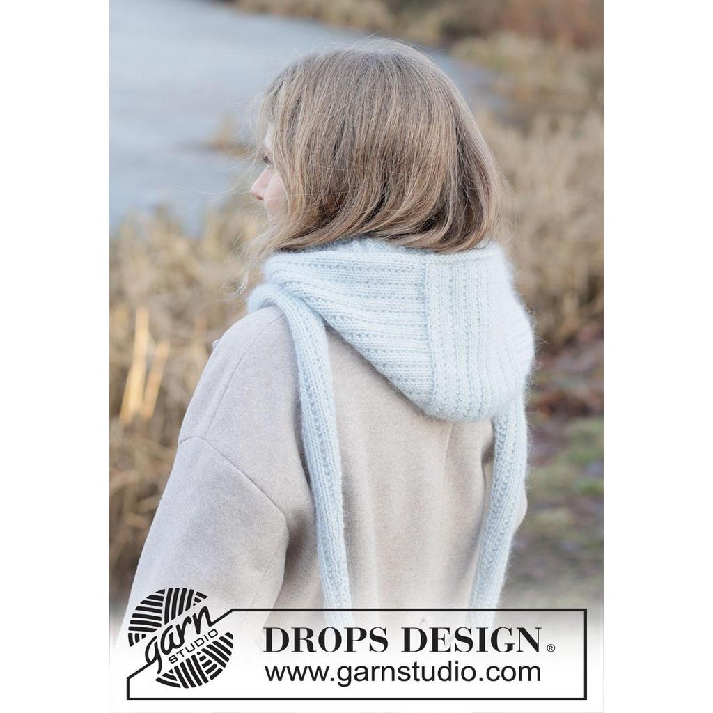 Winter Hug Hood Strickanleitung - Drops Design (PDF) bei bei bei Lieblingsgarn