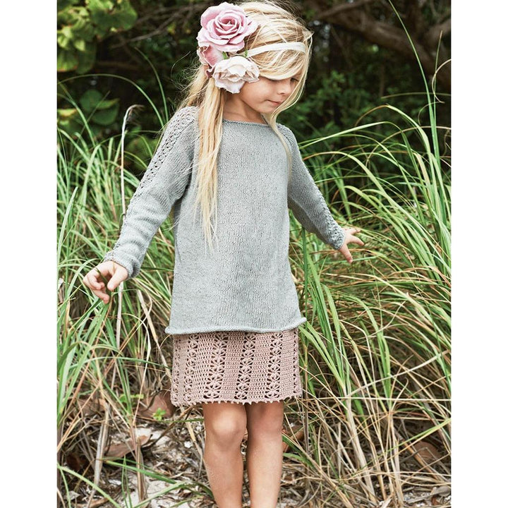 Meeresschaum-Pullover für Kinder Strickanleitung - Sandnes Garn / Liv Stangeland (PDF)