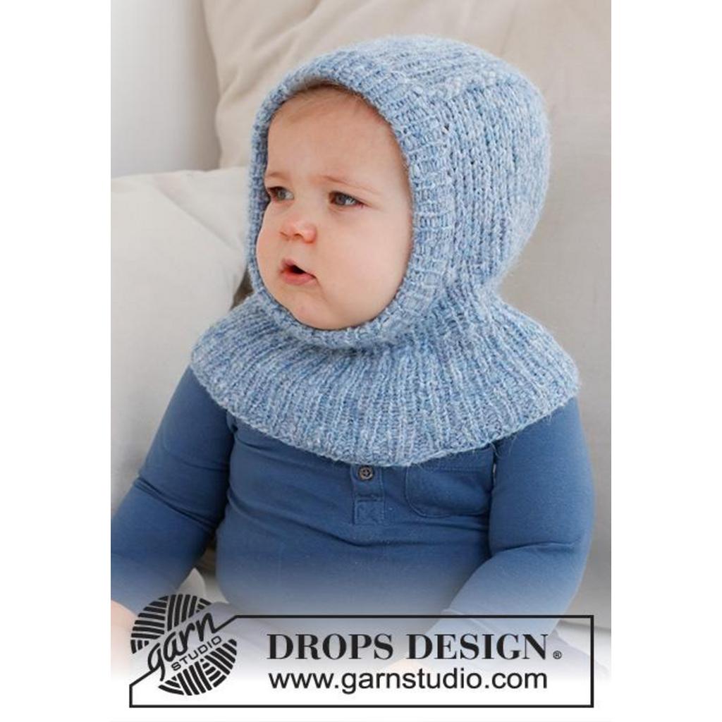 Chilly Day Balaclava Strickanleitung - Drops Design (PDF) bei Lieblingsgarn