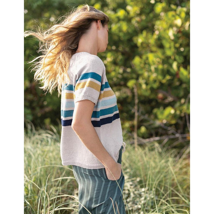 Shirt mit Streifenmuster Strickanleitung - Sandnes Garn / Åsa Christiansen (PDF) bei Lieblingsgarn