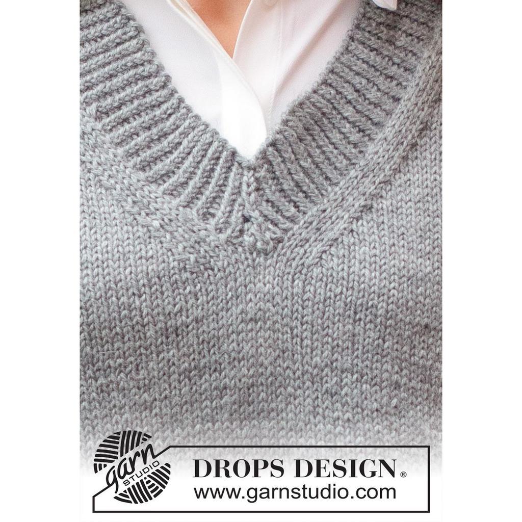 Skyscraper Vest Strickanleitung - Drops Design (PDF) bei bei Lieblingsgarn