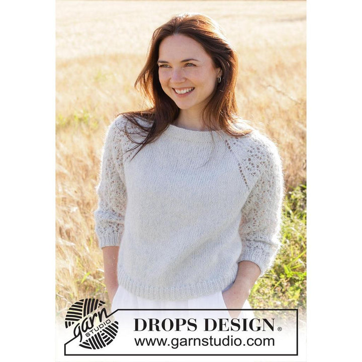 Remembering Spring Pullover Strickanleitung - Drops Design (PDF) bei bei Lieblingsgarn
