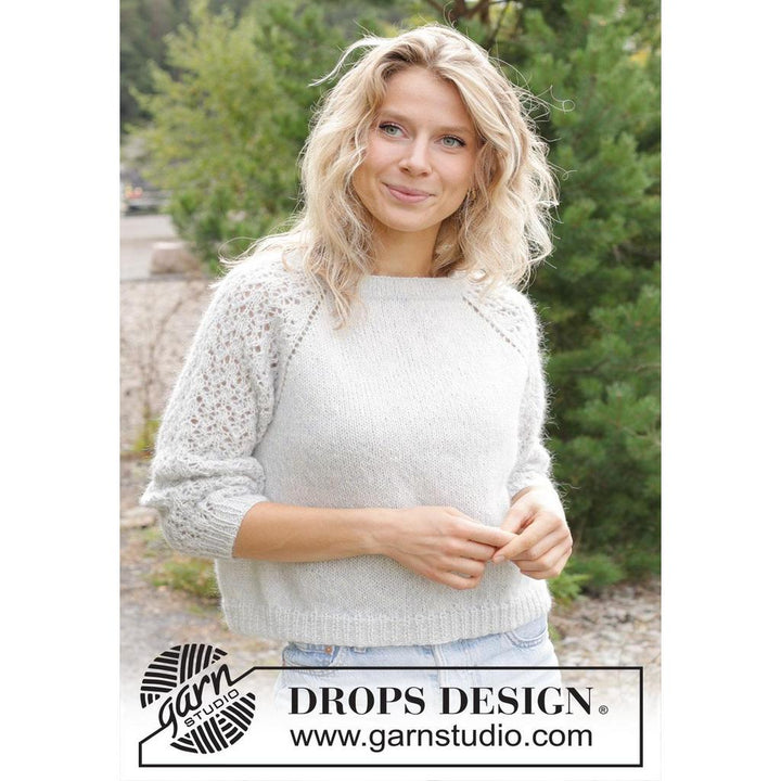 Remembering Spring Pullover Strickanleitung - Drops Design (PDF) bei bei Lieblingsgarn