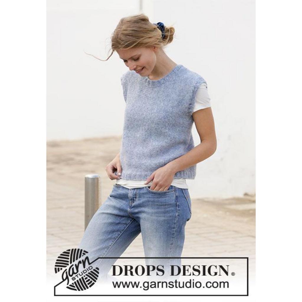 College Days Pullunder Strickanleitung - Drops Design (PDF)