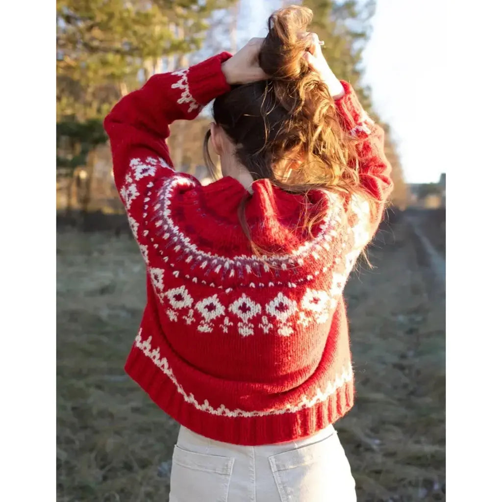 Christmas Grynet Sweater Strickanleitung - Sandnes Garn (PDF) bei Lieblingsgarn