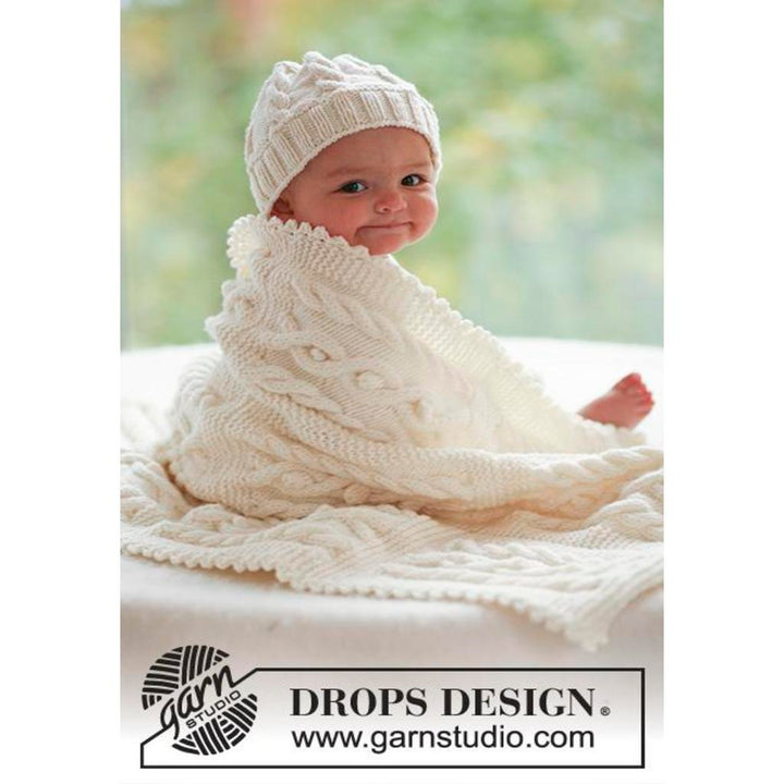 Cables and Cuddles Mütze Strickanleitung - Drops Design (PDF) bei bei Lieblingsgarn