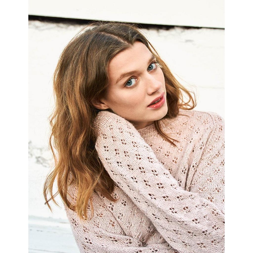 Kleeblatt-Pullover Strickanleitung - Sandnes Garn / Åsa Christiansen (PDF)