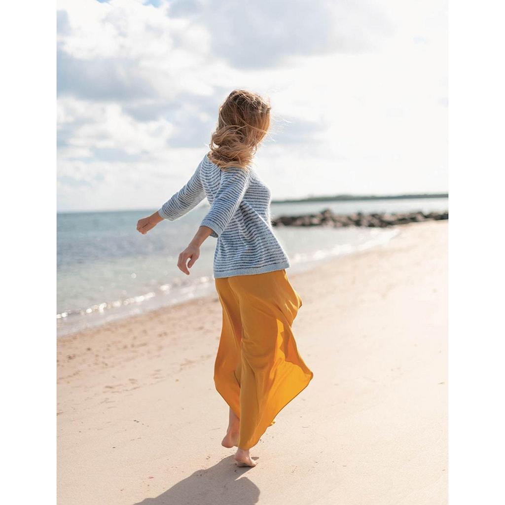 Sommer-Streifen Pullover Strickanleitung - Sandnes Garn / Anita Brathetland (PDF) bei Lieblingsgarn