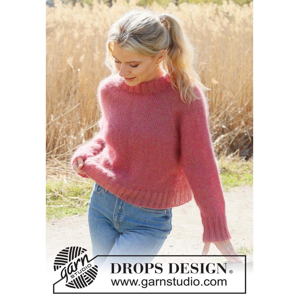 Cranberry Kiss Sweater Strickanleitung - Drops Design (PDF) bei bei Lieblingsgarn
