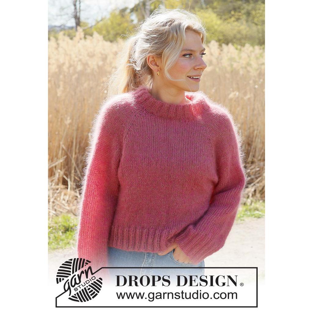 Cranberry Kiss Sweater Strickanleitung - Drops Design (PDF) bei bei Lieblingsgarn