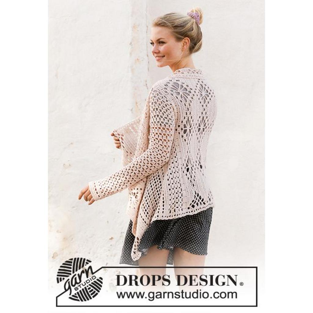 Blossoming Beauty Häkelanleitung - Drops Design (PDF)