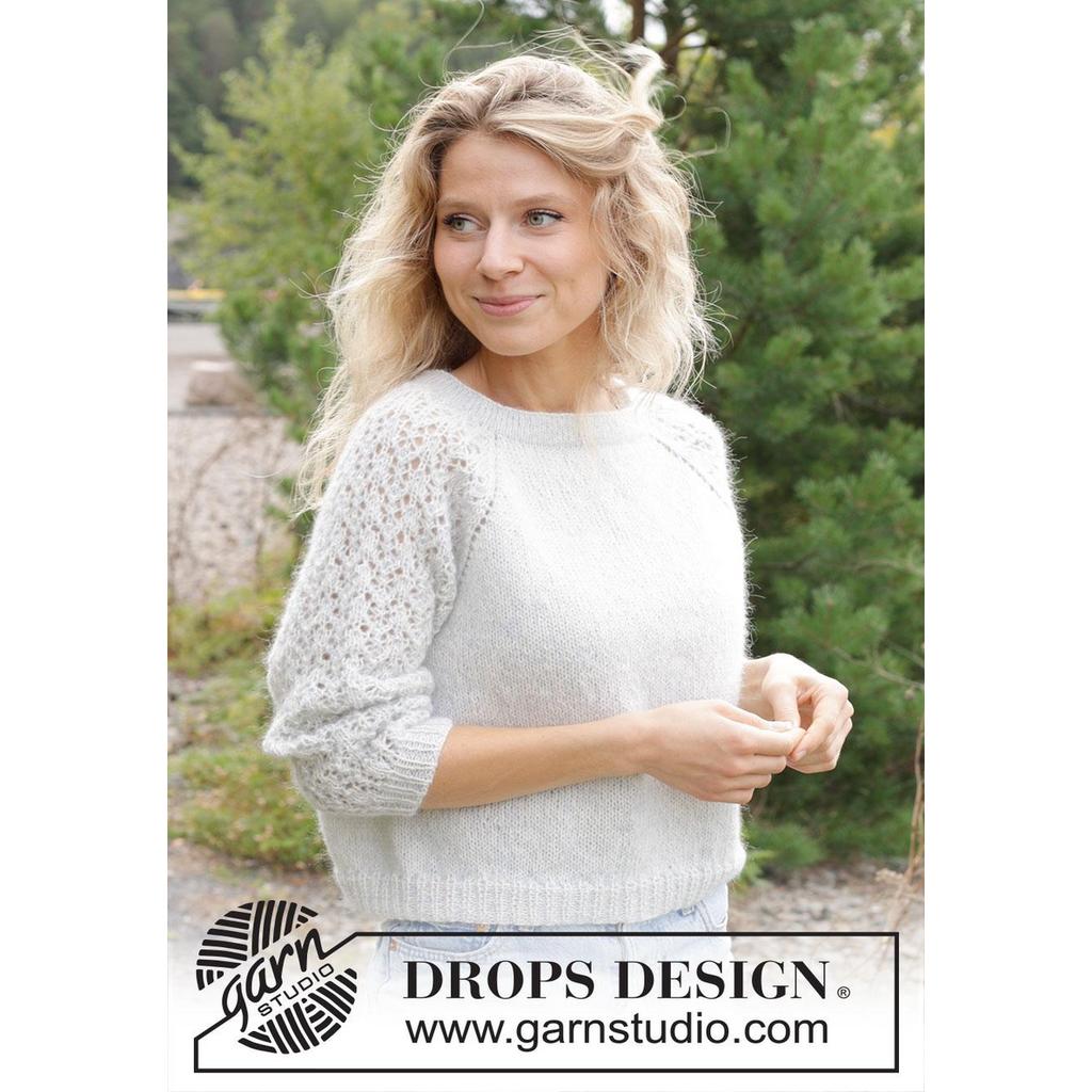 Remembering Spring Pullover Strickanleitung - Drops Design (PDF) bei bei Lieblingsgarn