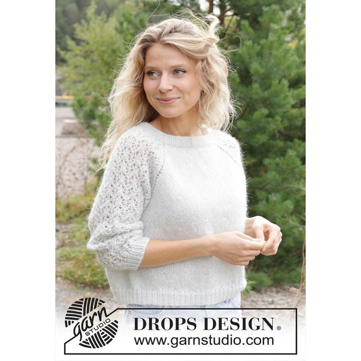Remembering Spring Pullover Strickanleitung - Drops Design (PDF) bei bei Lieblingsgarn