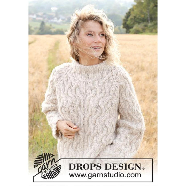 Sand Trails Pullover Strickanleitung - Drops Design (PDF) bei bei Lieblingsgarn