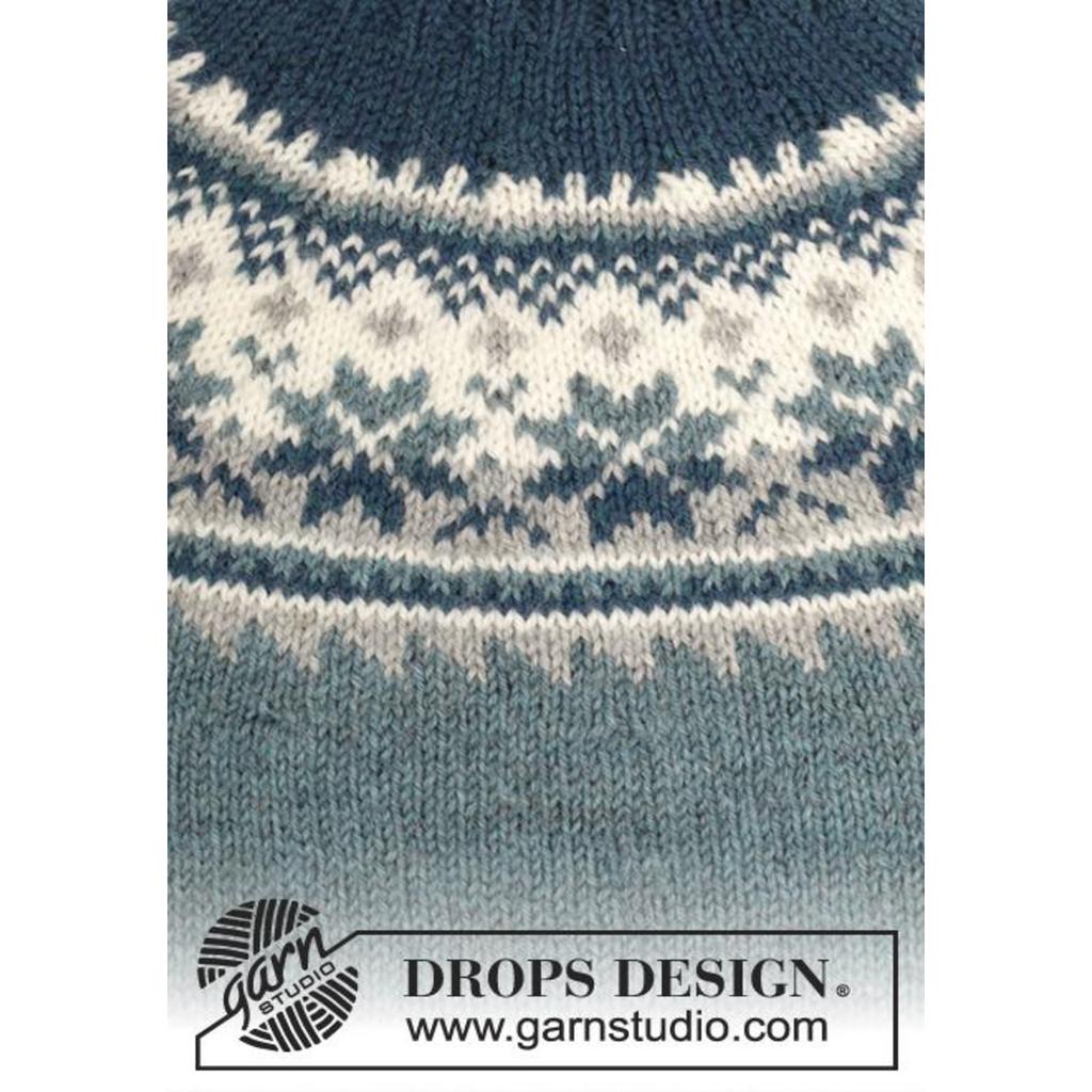 Wild Blueberries Overall Strickanleitung - Drops Design (PDF) bei Lieblingsgarn
