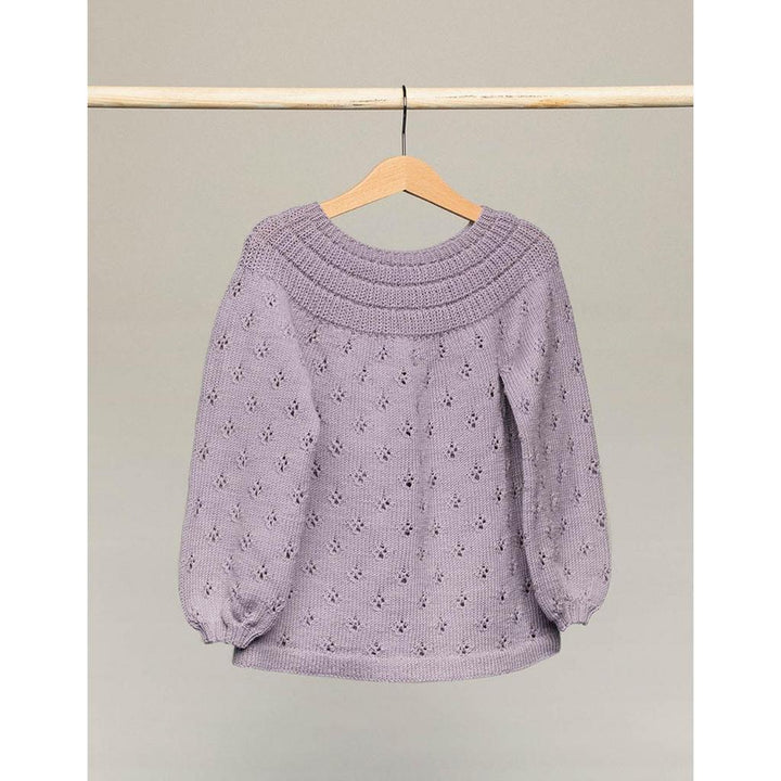 Klee-Pullover Strickanleitung - Sandnes Garn / Åsa Christiansen (PDF) bei Lieblingsgarn