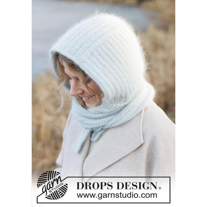 Winter Hug Hood Strickanleitung - Drops Design (PDF) bei bei bei Lieblingsgarn