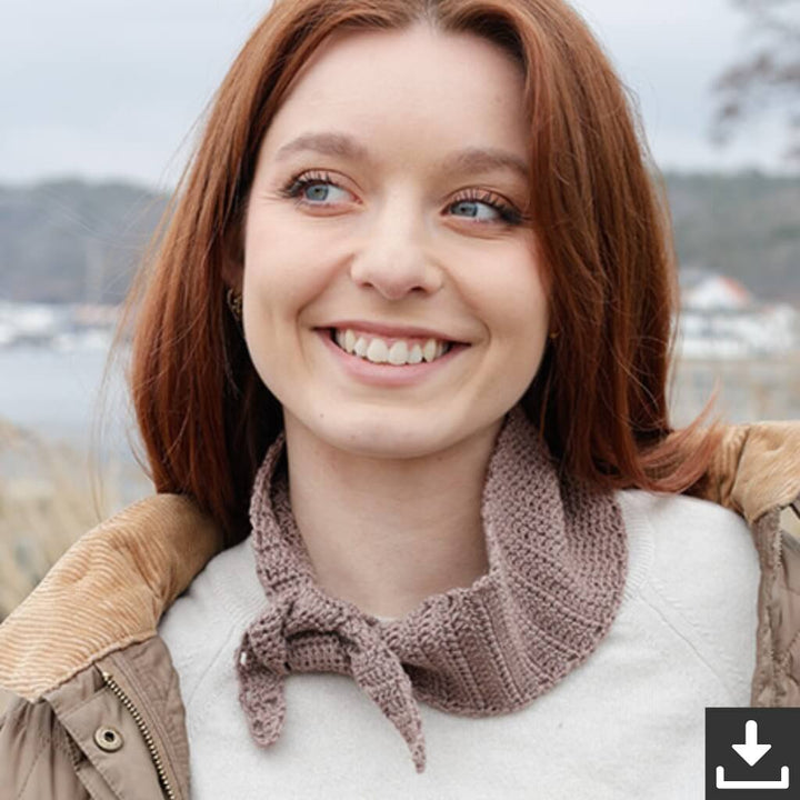 Drops Design Pattern Schal Wild Hickory Shawl Häkelset - Drops (PDF) Lieblingsgarn