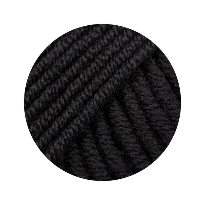 Drops 04 black Drops Big Merino 50g Lieblingsgarn