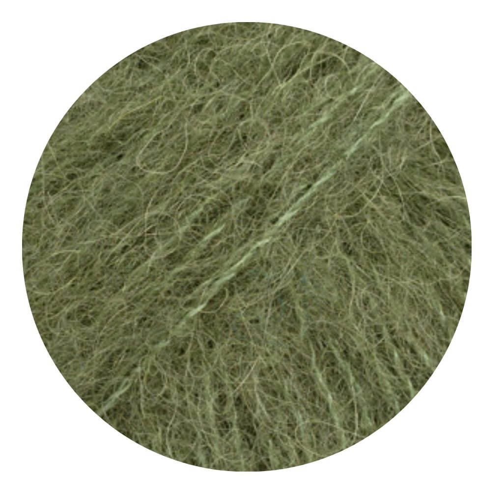 Drops 32 moss green Drops Brushed Alpaca Silk Lieblingsgarn
