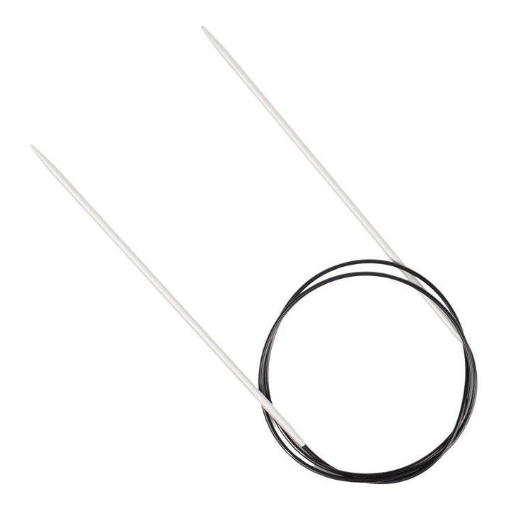 Drops 40 cm / 3,50mm Drops Basic Rundstricknadeln Aluminium Lieblingsgarn