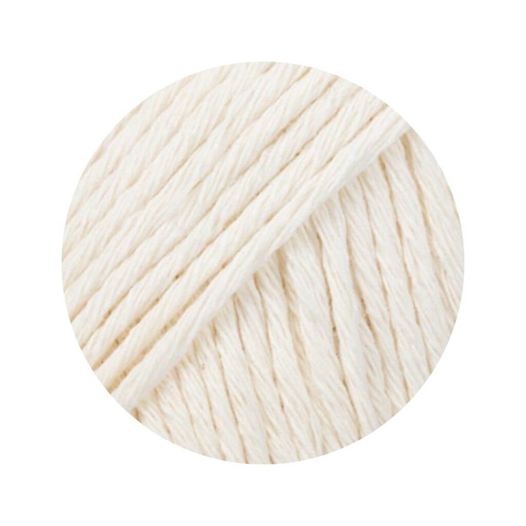 Drops 01 off white Drops Cotton Light Uni 50g Lieblingsgarn