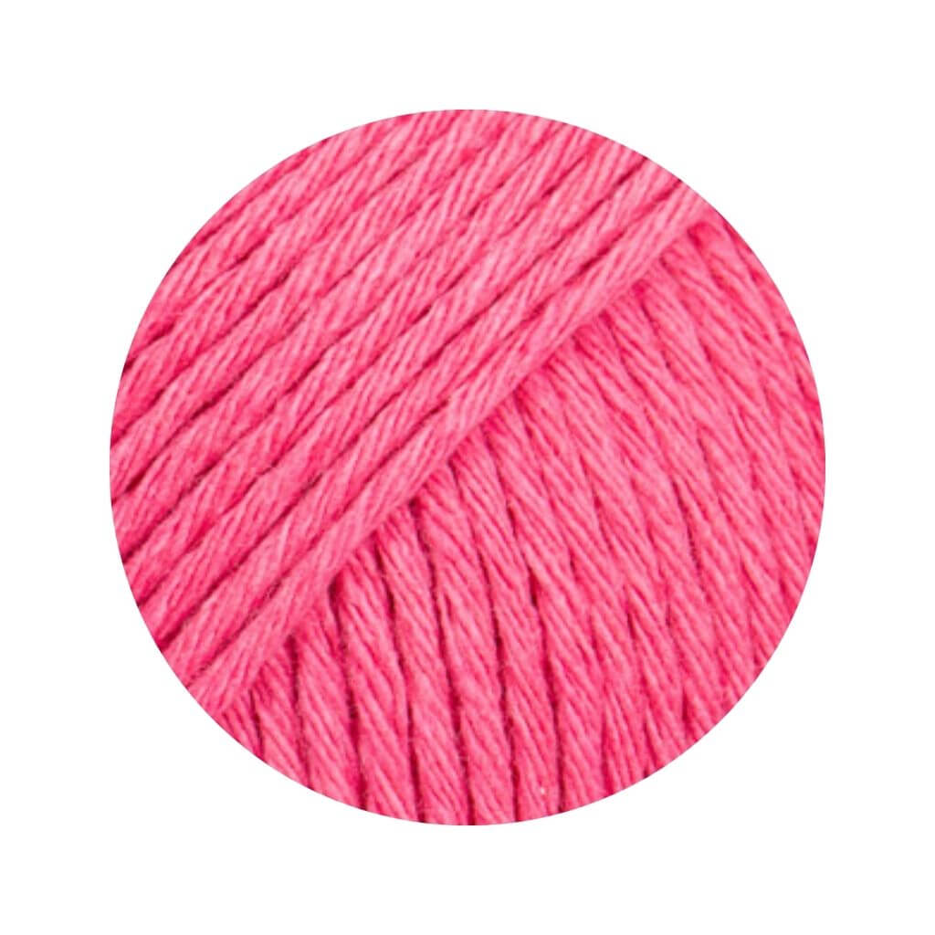 Drops 45 pink flamingo Drops Cotton Light Uni 50g Lieblingsgarn