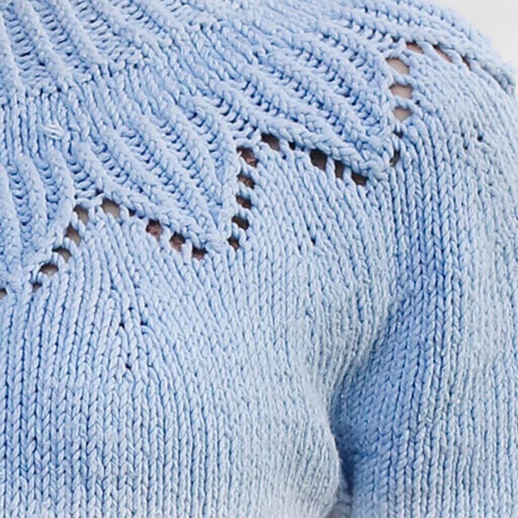 Drops Design Pattern Damen Top Echo Mountain Strickset - Drops (PDF) Lieblingsgarn