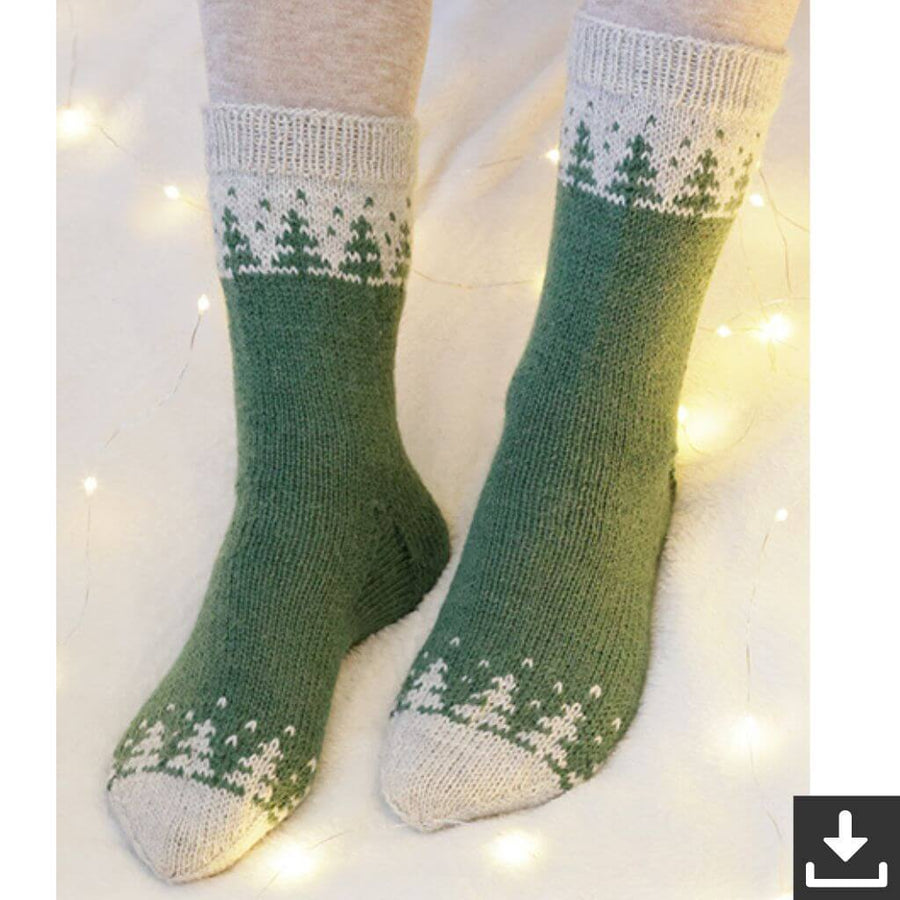 Drops Forest Spell Socken Strickanleitung - Drops (PDF) Lieblingsgarn