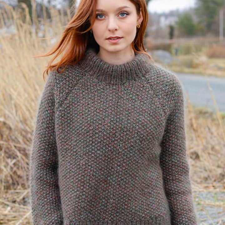 Drops Design Pattern Pullover Forest Trails Sweater Strickset - Drops (PDF) Lieblingsgarn