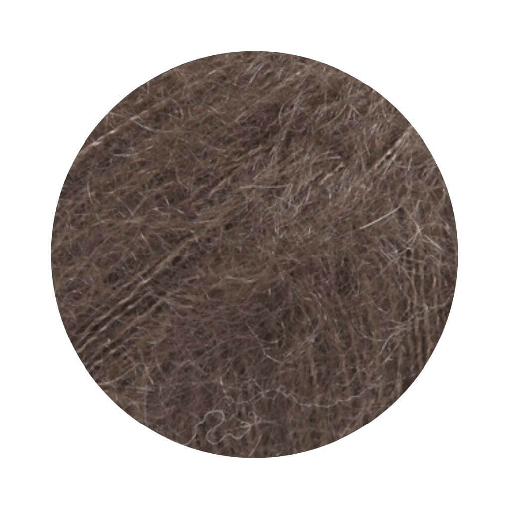 Drops 15 dark brown Drops Kid-Silk Lieblingsgarn