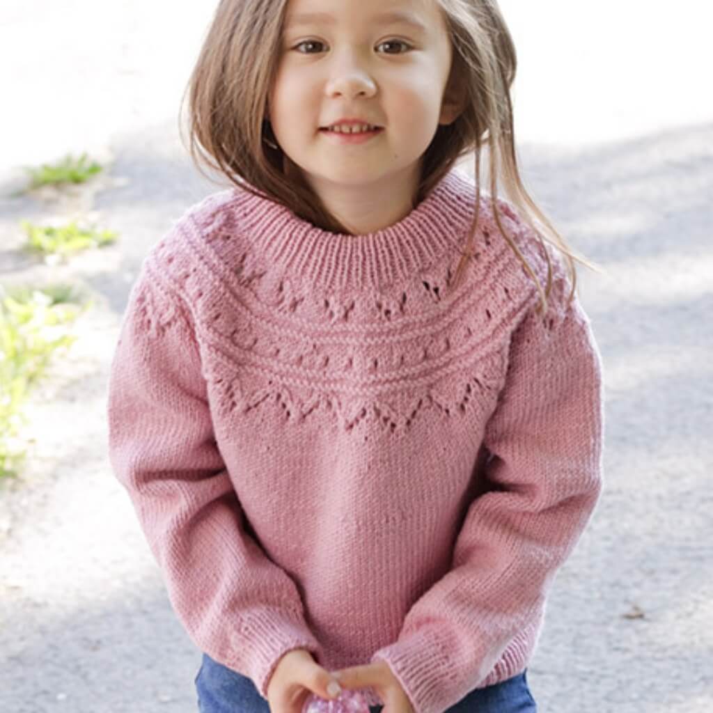Drops Design Pattern Pullover Running Circles Sweater Strickset - Drops (PDF) Lieblingsgarn
