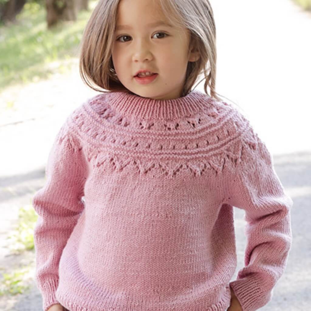 Drops Design Pattern Pullover Running Circles Sweater Strickset - Drops (PDF) Lieblingsgarn