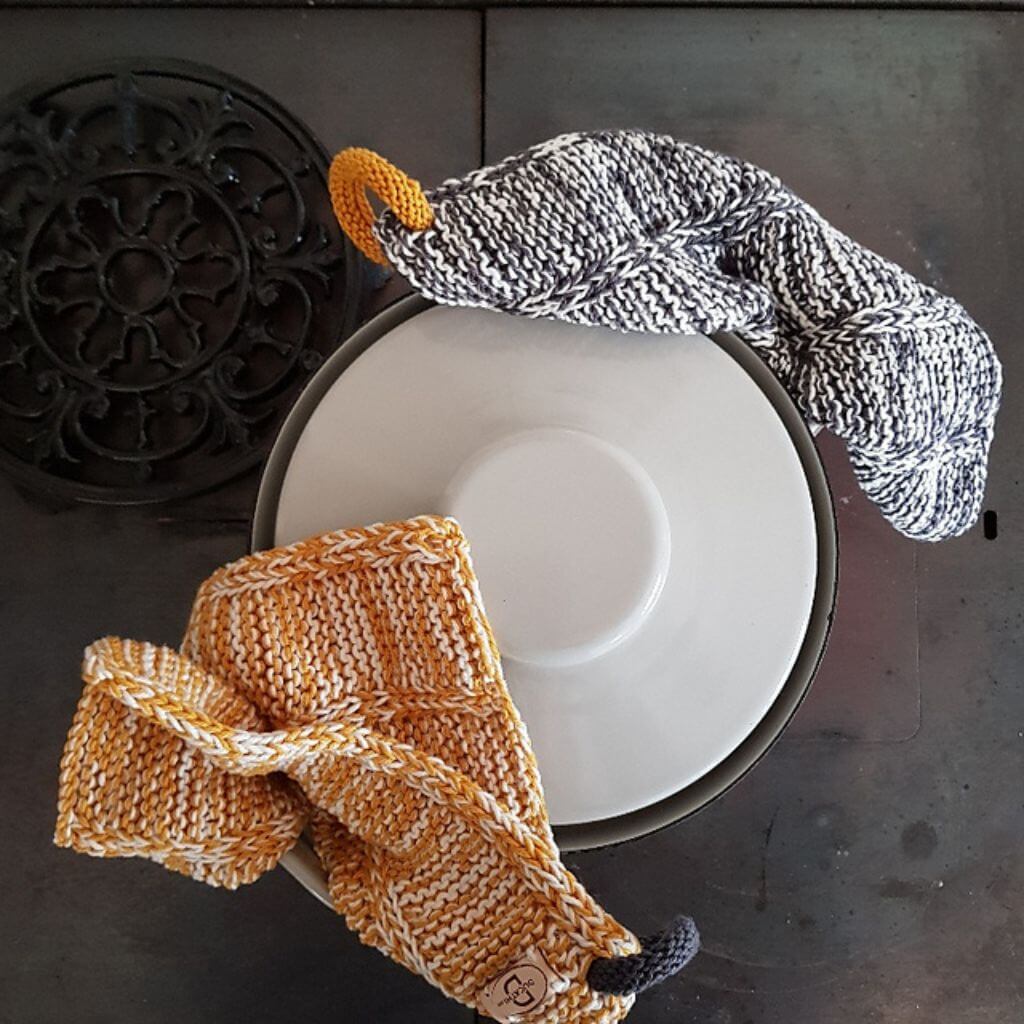 Ducathi Pattern Bakers Twine Topflappen Strickanleitung - Ducathi (PDF) Lieblingsgarn