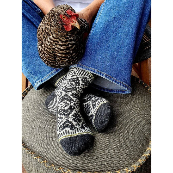 Chicken Run Socken Strickanleitung - Ducathi (PDF)