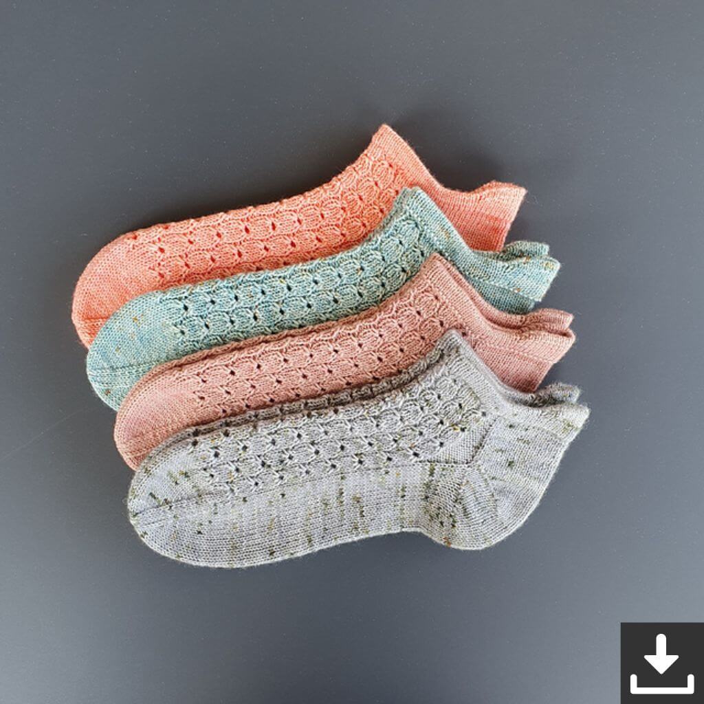 Ducathi Pattern Socken Hazel Shorties Strickanleitung - Ducathi (PDF) Lieblingsgarn