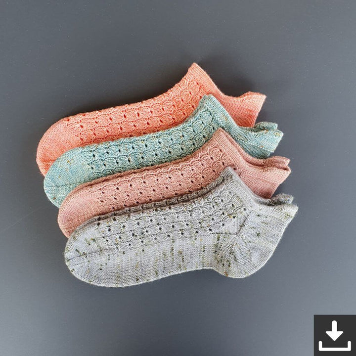 Ducathi Pattern Socken Hazel Shorties Strickanleitung - Ducathi (PDF) Lieblingsgarn