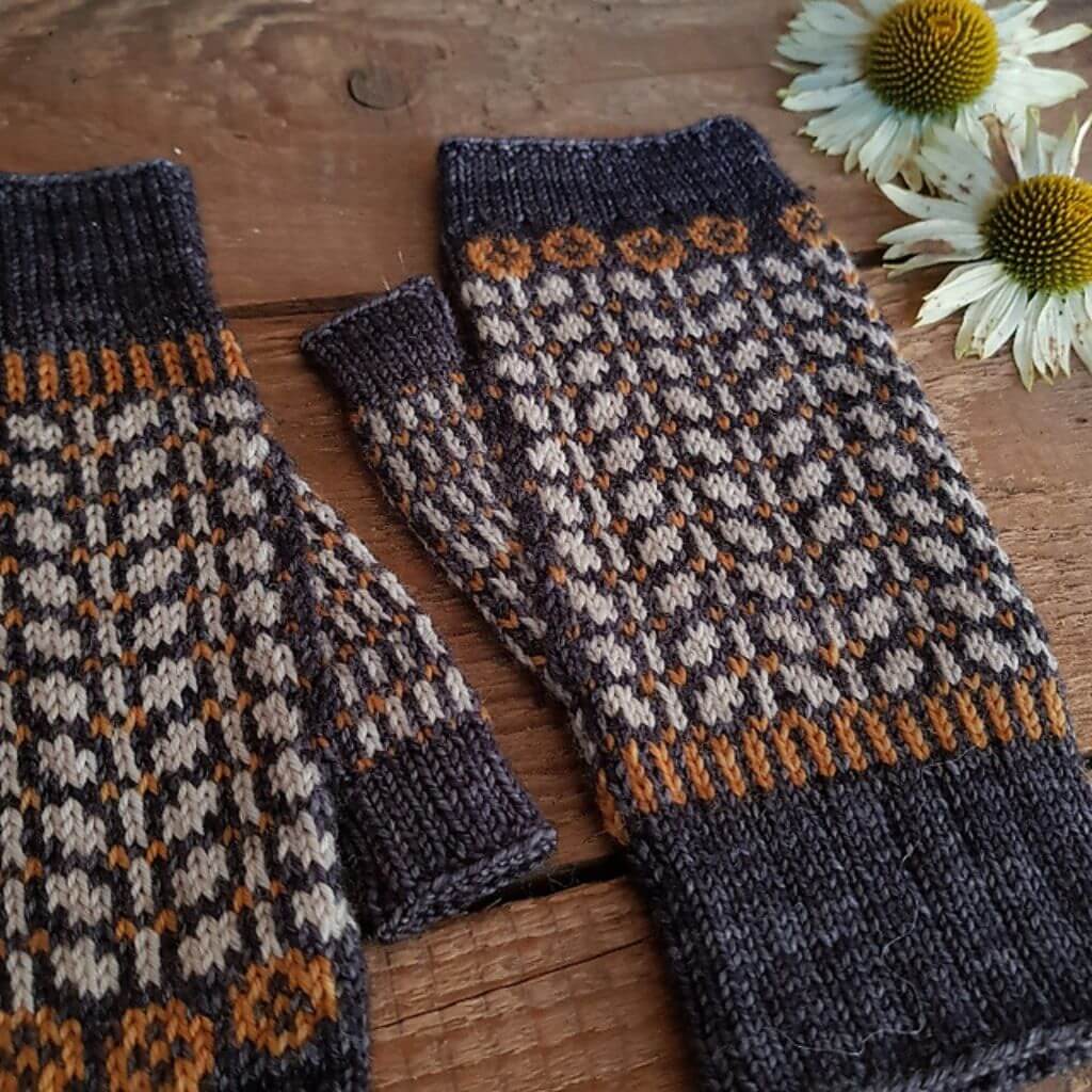 Ducathi Pattern Handschuhe Powerflowermittens Strickanleitung - Ducathi (PDF) Lieblingsgarn