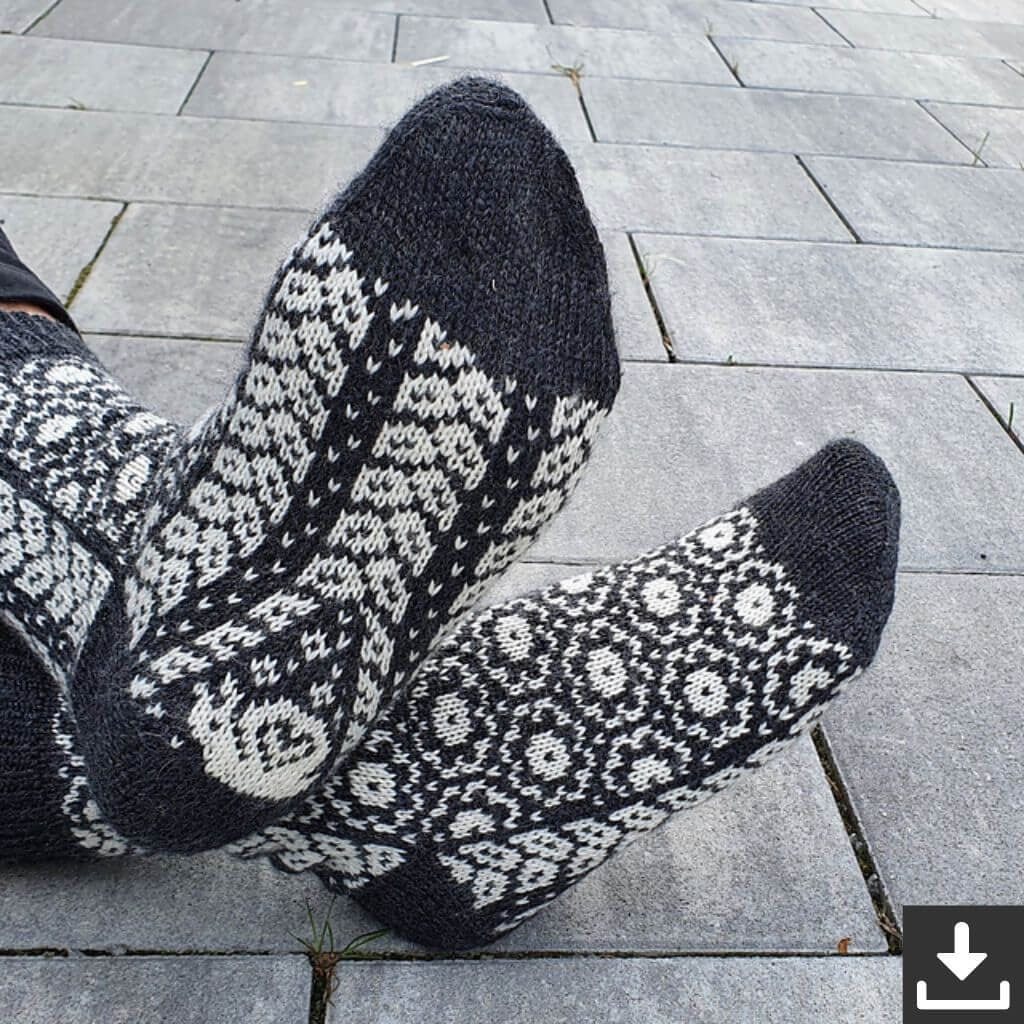 Ducathi Slow Down Socks Strickanleitung - Ducathi (PDF) Lieblingsgarn