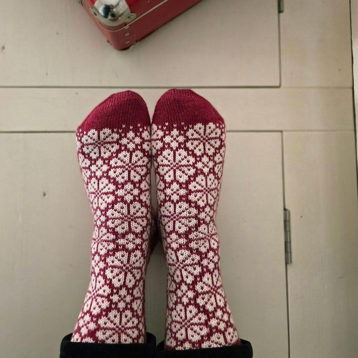 Spring Hope Socken Strickanleitung - Ducathi (PDF)