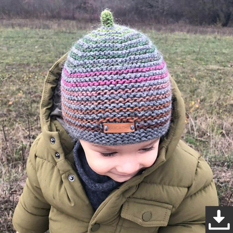 Ducathi Pattern Mütze Waldzipf Strickanleitung - Ducathi (PDF) Lieblingsgarn