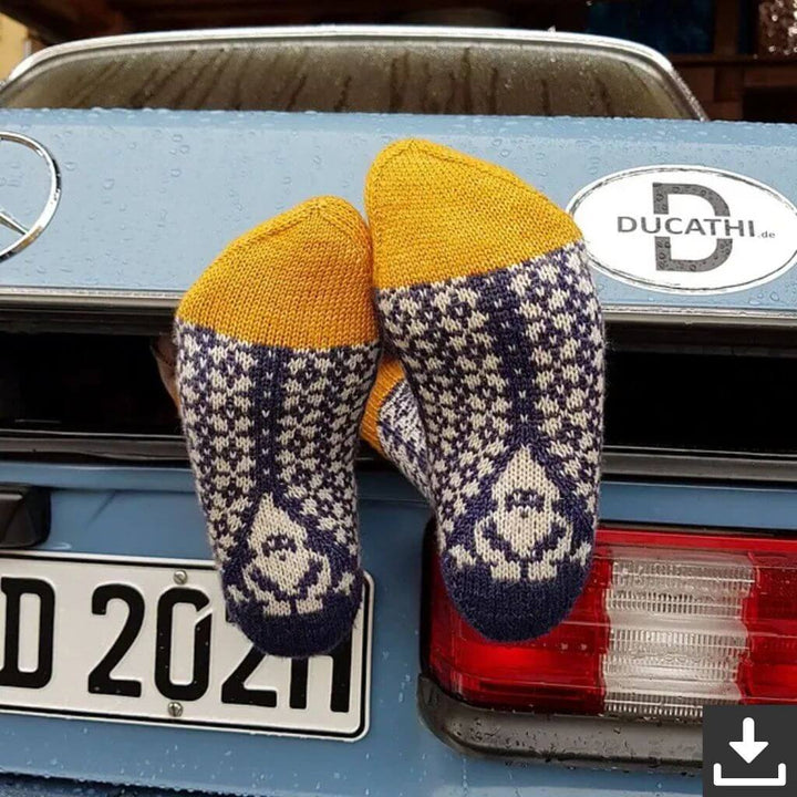 Ducathi Zwergenaufstand Socken Strickanleitung - Ducathi (PDF) Lieblingsgarn
