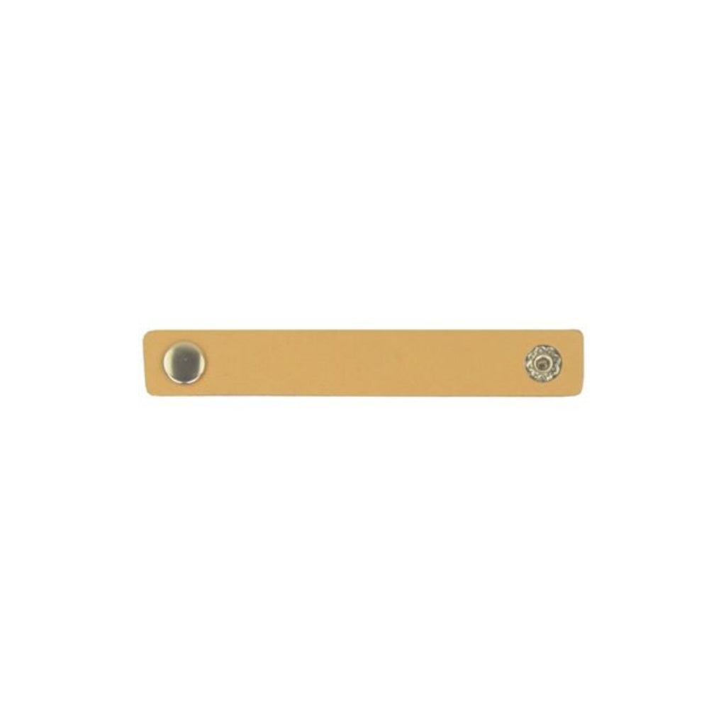 Durable Durable 2 Stk. Lederlabel mit Druckknopf - beschreibbar Lieblingsgarn